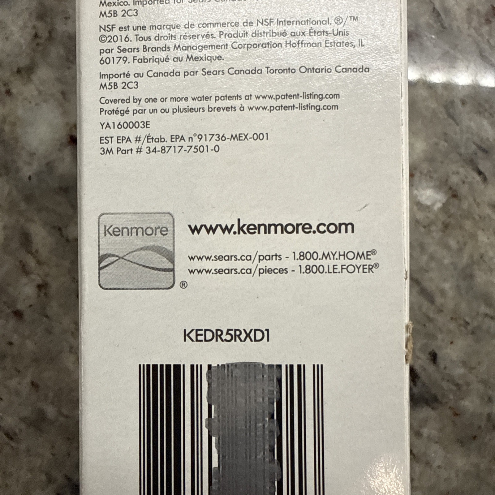 Kenmore 460 9085 Replacement Refrigerator Filter Water Ice 4609085 460-9085