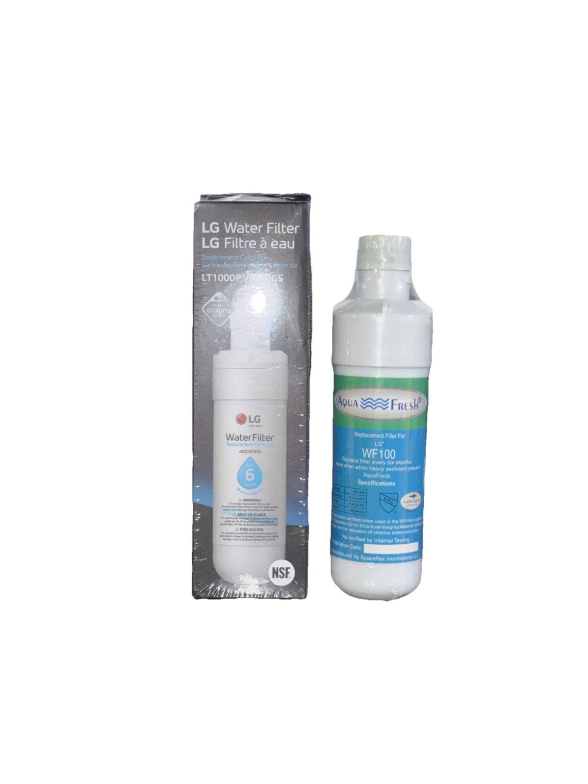 1 Genuine LG Water Filter Replacement Cartridge LT1000P/PC/PCS 1 Aqua Fresh NEW