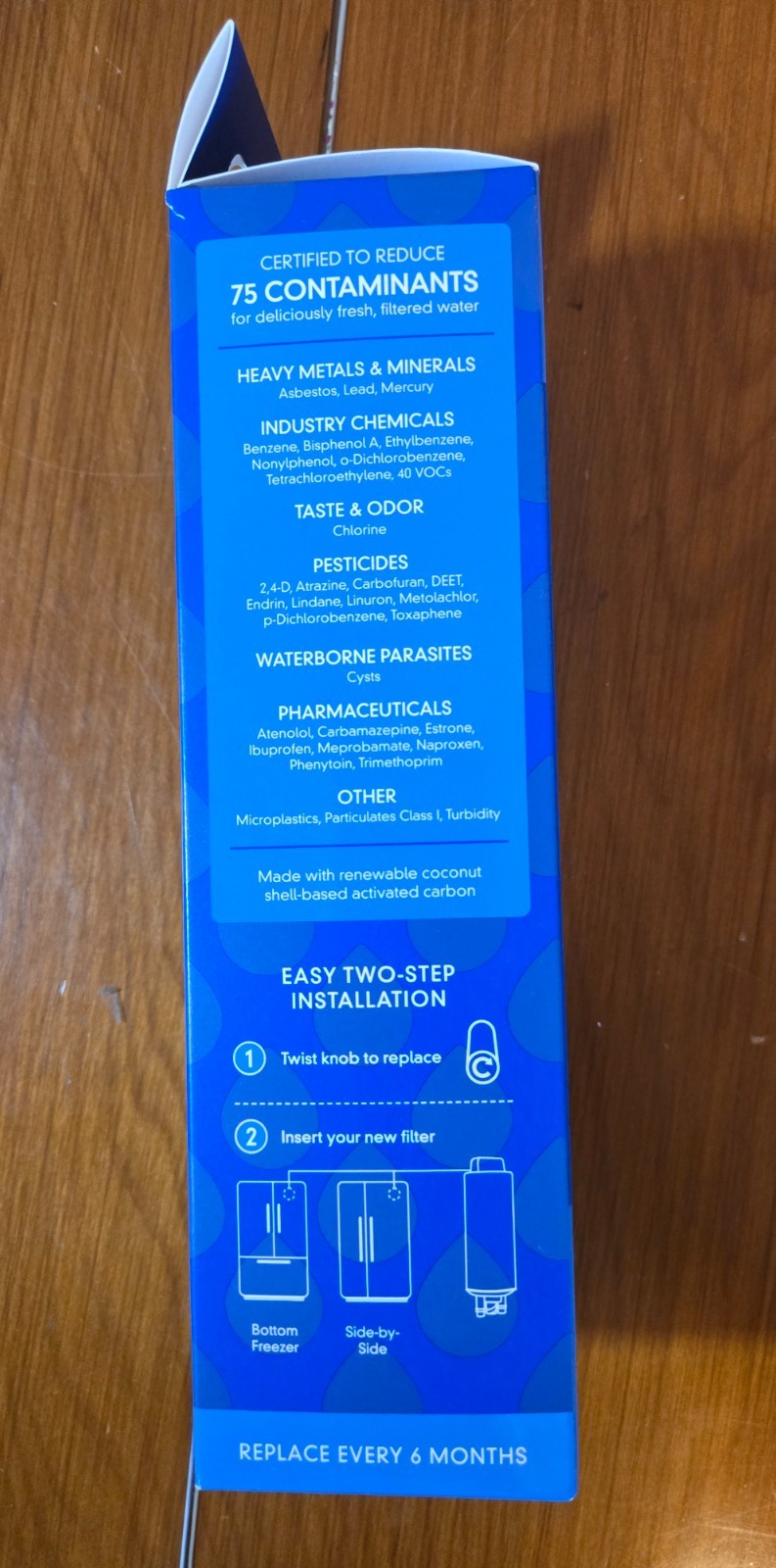 2 Everydrop Refrigerator Water Filters A (EDRARXD1) – New in Sealed Box