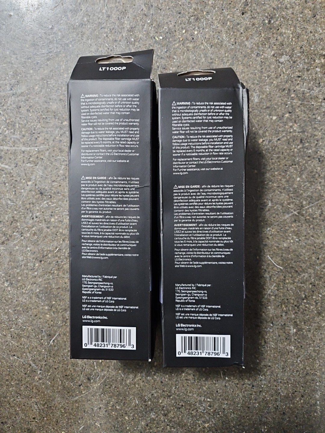 Compatable with LG LT1000 ( 2) pack Filter