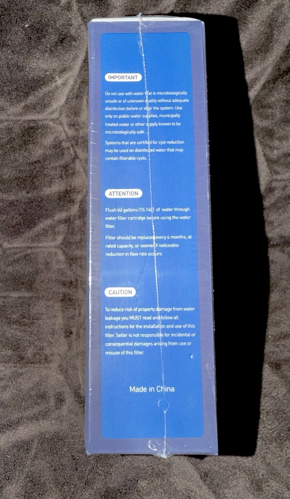New 2 Packs ECLEY EC-05 Refrigerator Water Filter Replacement UNOPENED