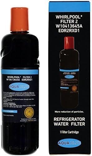 2Pack Refrigerator Water Filter For Whirlpool WRF989SDAM00 WRF989SDAM001