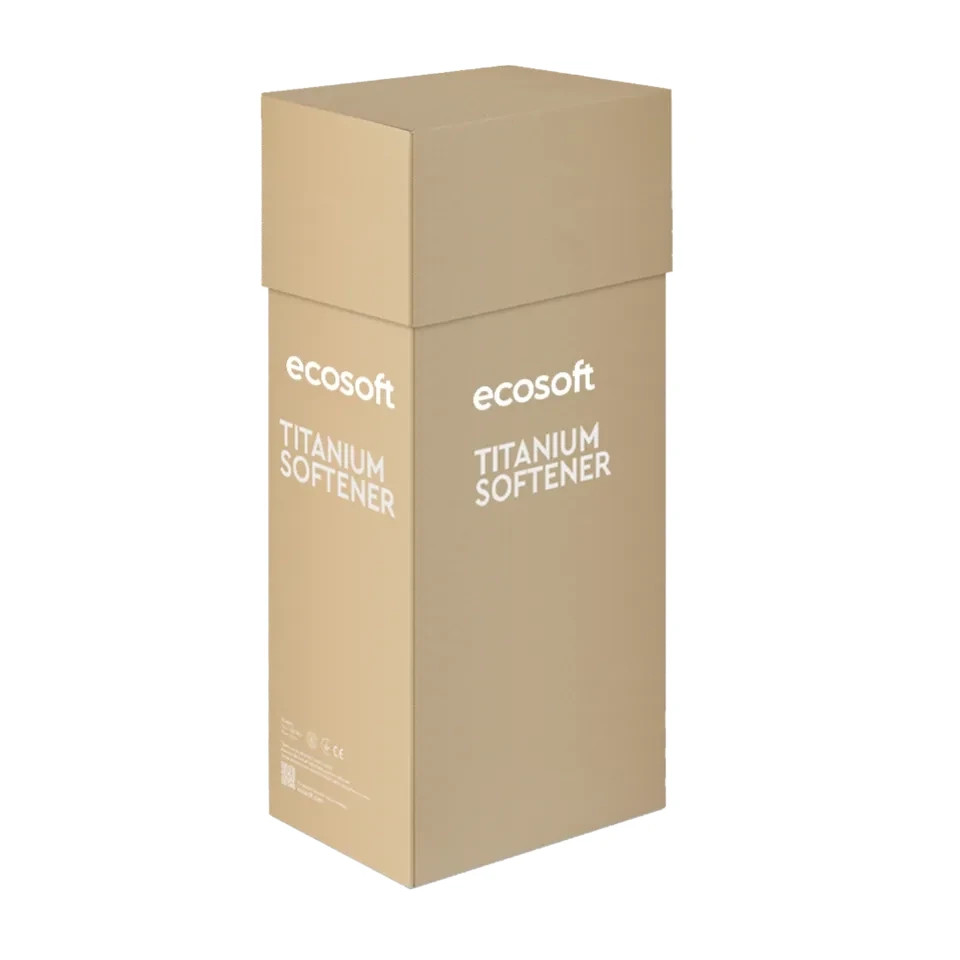 Ecosoft Titanium Gold 250 well water softener with EcomixC