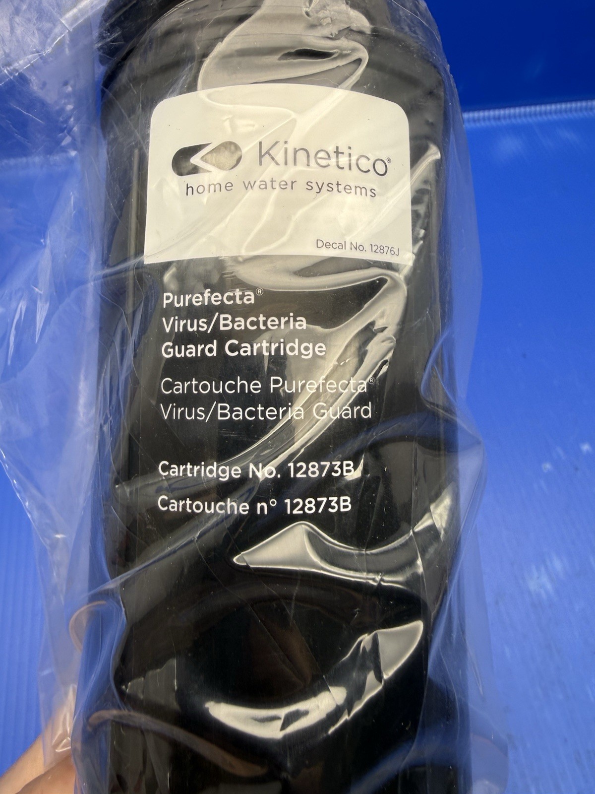 Kinetico 12873B 12876H Purefecta Virus Bacteria Guard Cartridge – OPENED