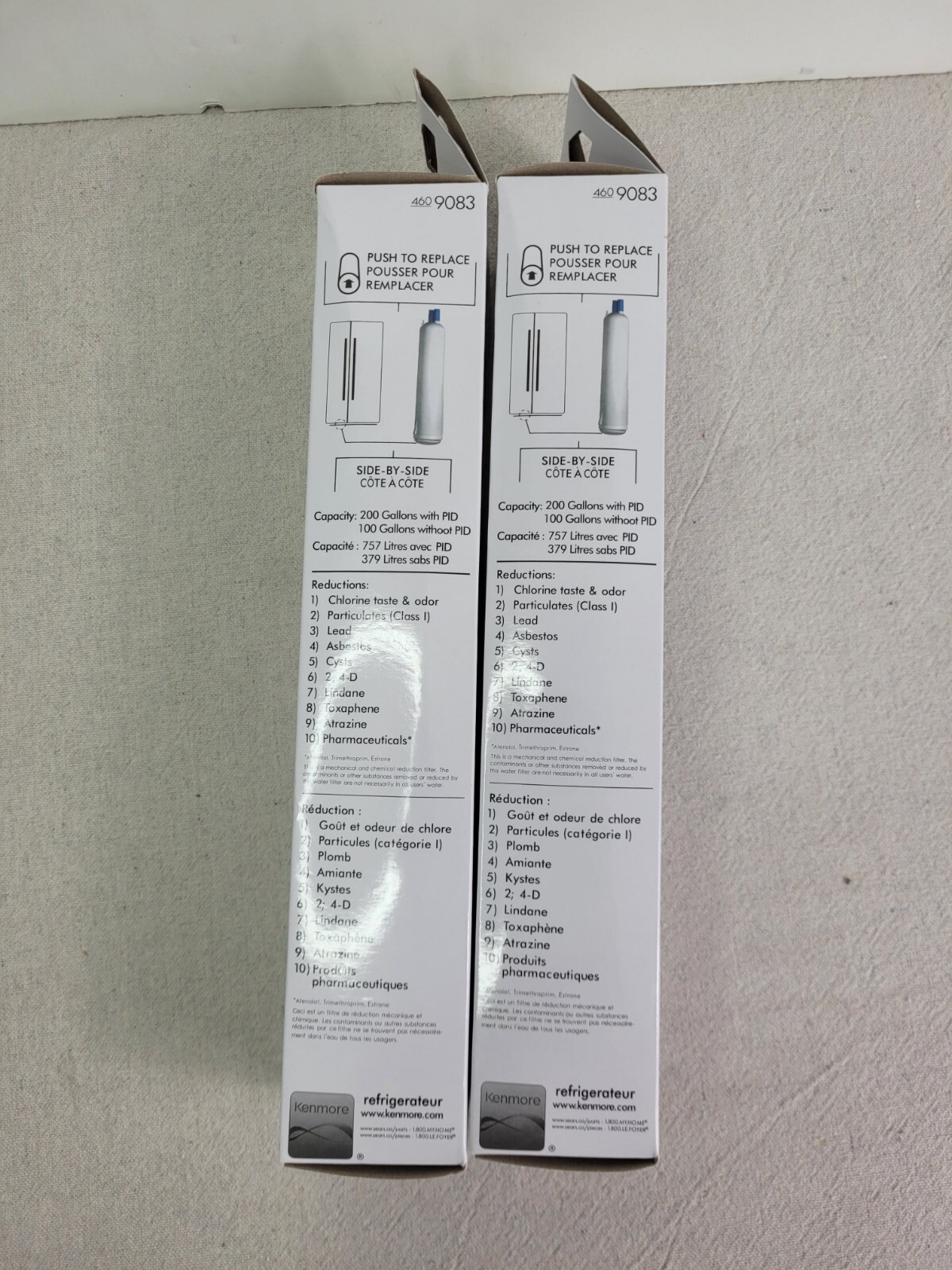 (2 PACK) Kenmore 460-9083 (9083) Replacement Refrigerator Water Filter – NEW