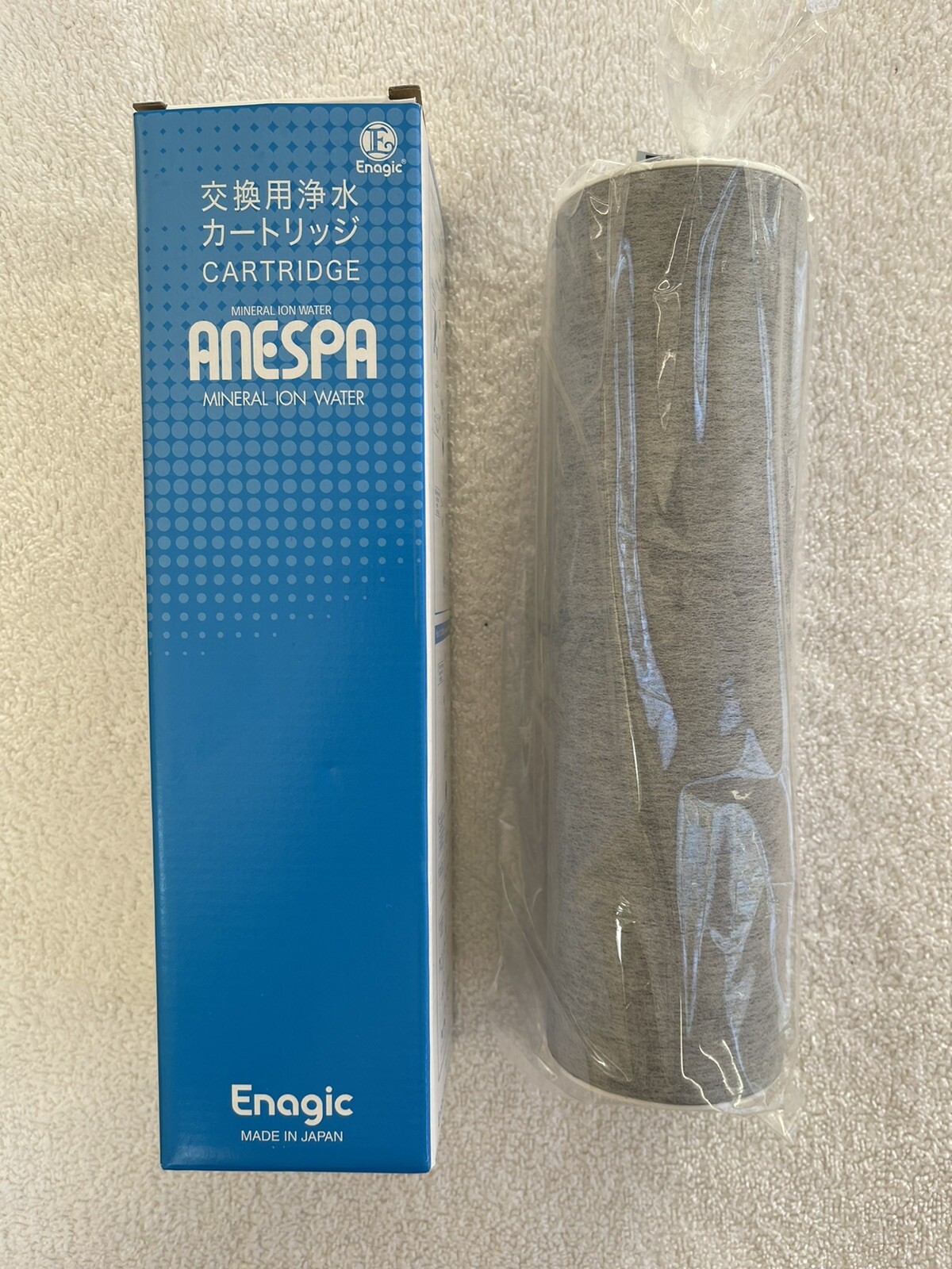 Enagic Anespa External Cartridge Replacement Filter Removes Chlorine Quality NEW