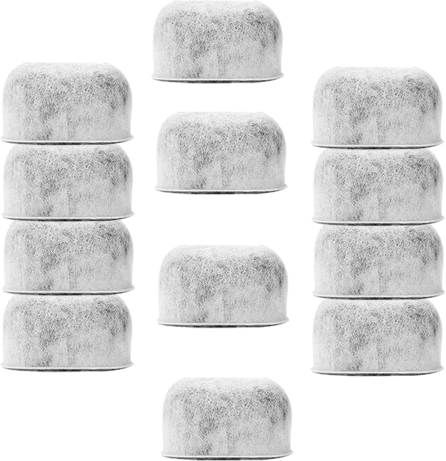 12 Pack Replacement Charcoal Water Filters for All Cuisinart Coffee Machines – C