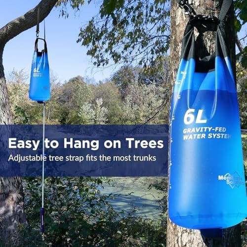 Membrane Solutions Gravity Water Filter Pro 6L, NSF/ANSI 42&372&401 Certified…