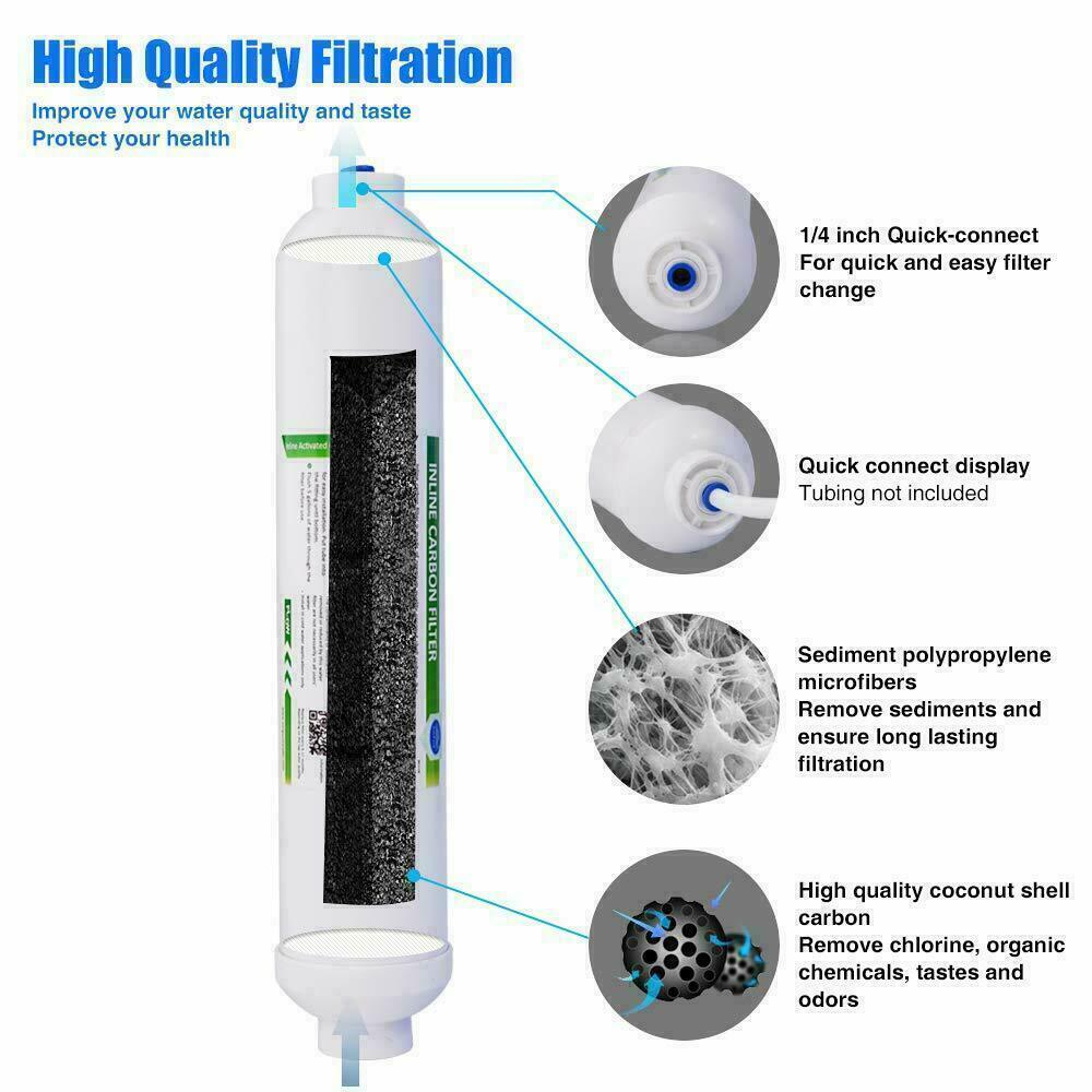 Simpure 6 Stage Alkaline Under Sink Reverse Osmosis Water Filter System Drinking