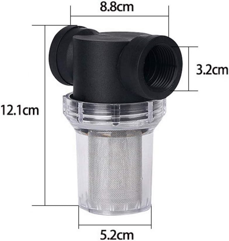 1Pcs Garden Pond 1 Inch Inline Mesh Strainer Water Pump Filter Irrigation High F