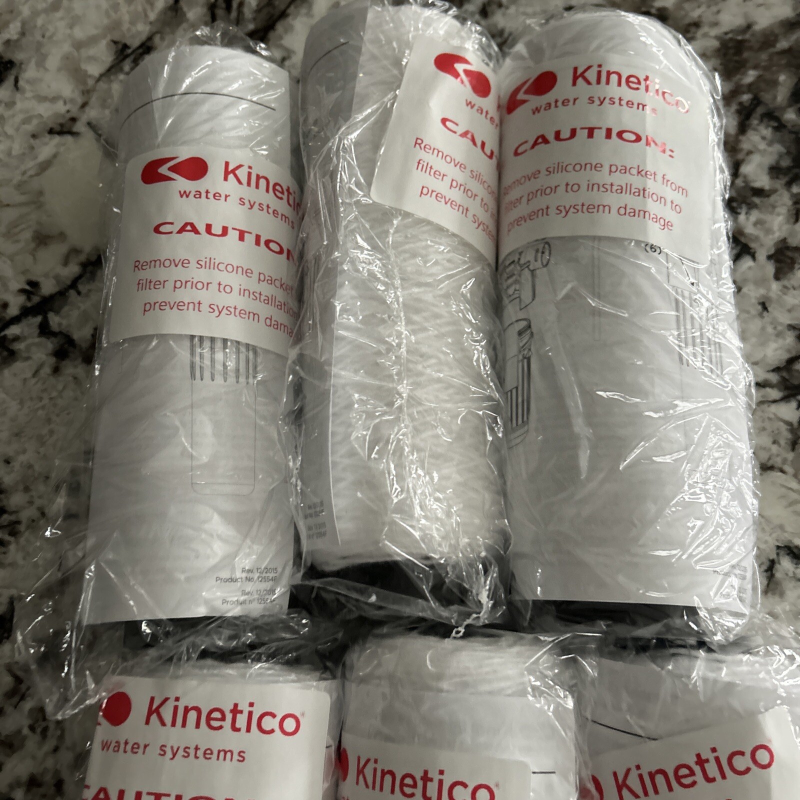KINETICO Water Systems MACH 20 Micron Sediment Filter Cartridge-New 6 Pack