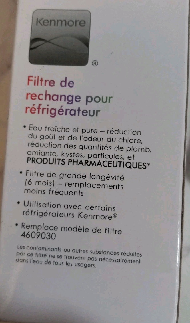 Kenmore Replacement Refrigerator Water Filters 460-9083 New Lot Of 2(1 w/o Box)