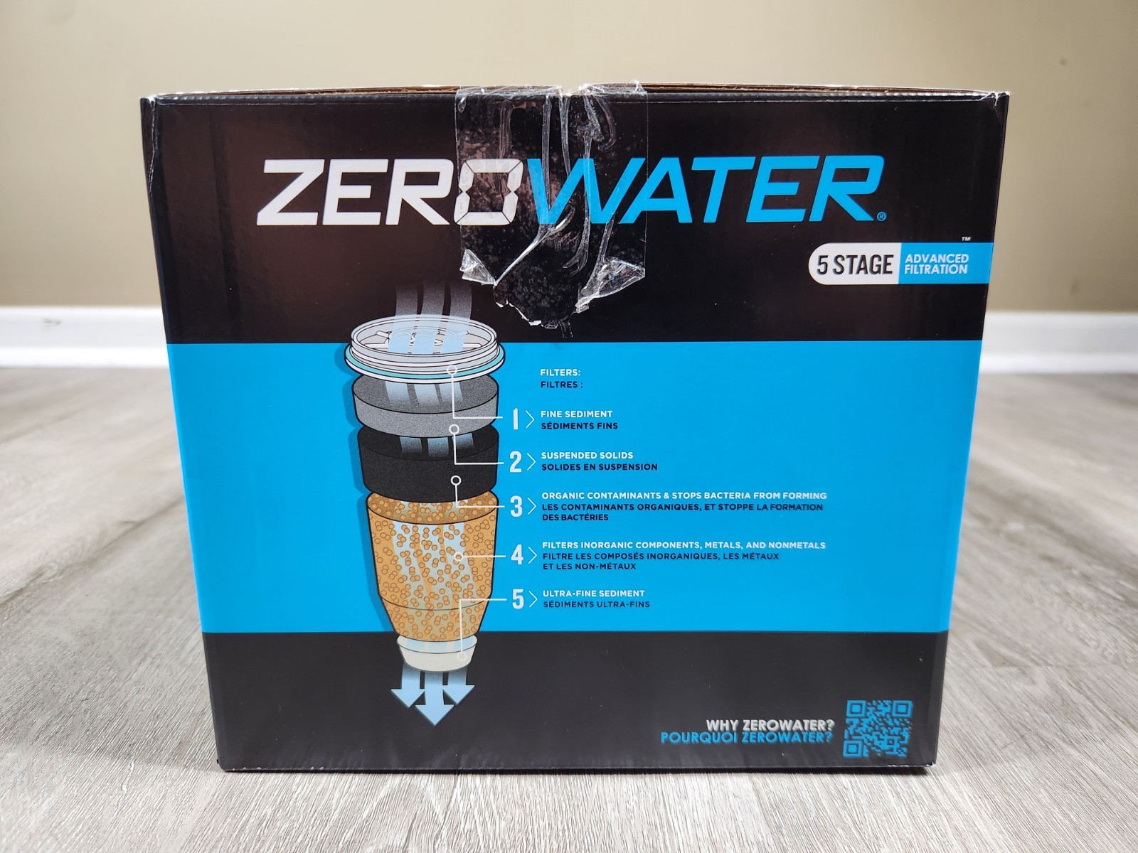 6 Pack Culligan Zero Water Filter 5 Stage Advanced Filtration ZR-006 Replacement