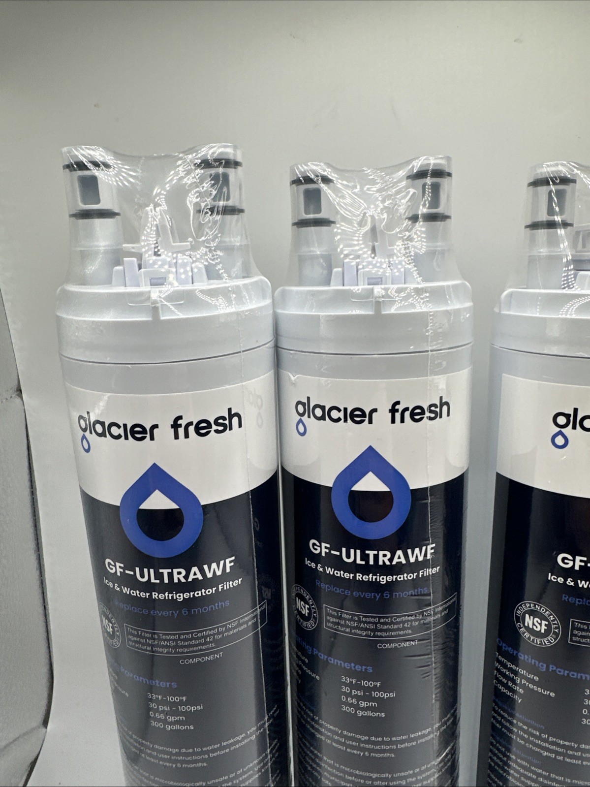 (5) GLACIER FRESH Replacement for Frigidaire ULTRAWF,Pure Source Ultra, Kenmore.