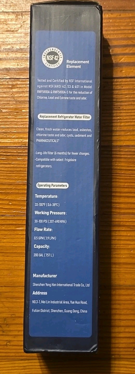 Ecley EC-03 Refrigerator Water Filter Replacement for Kenmore 46-9999 New
