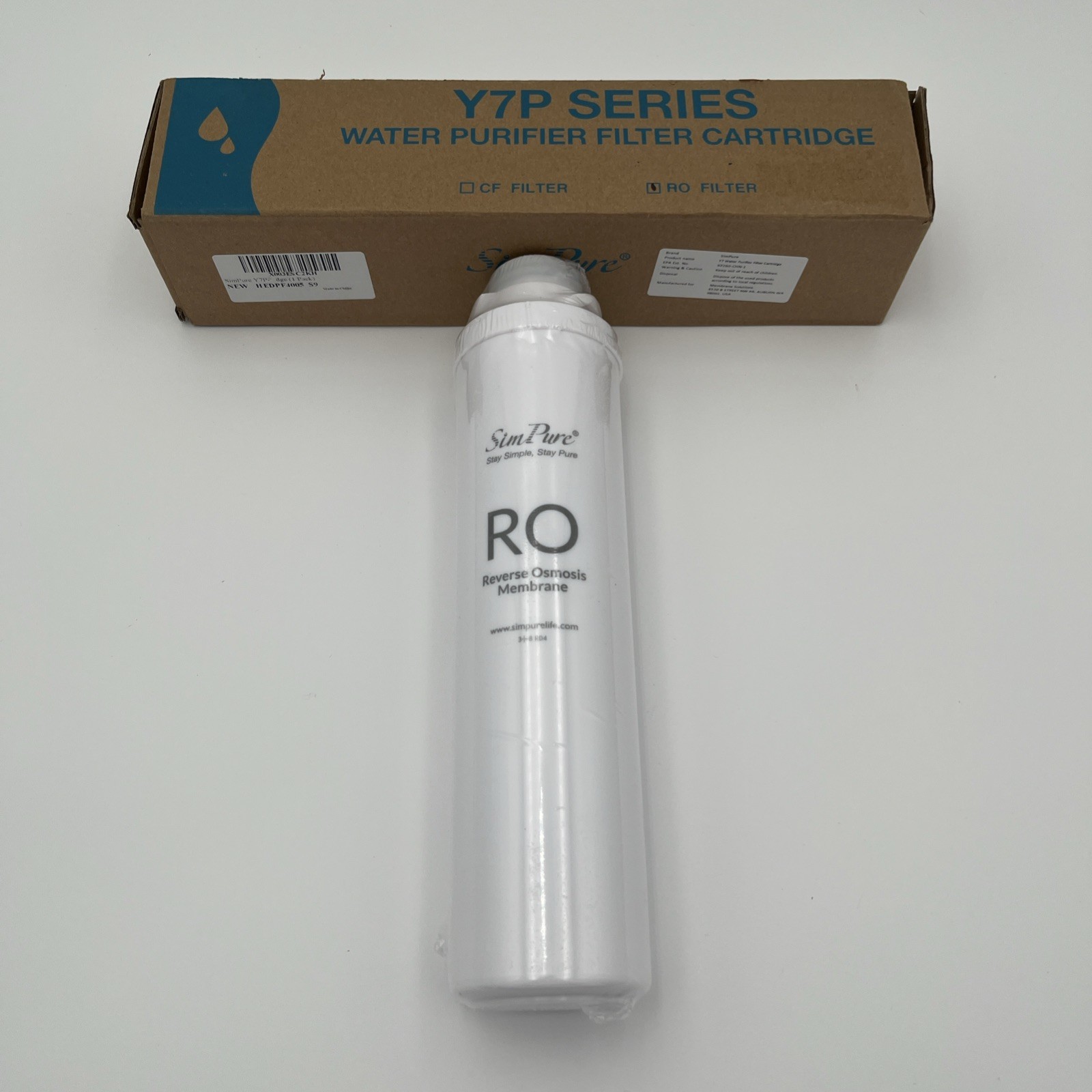 SimPure Y7 Water Purifier Filter Cartridge Sealed New In Box