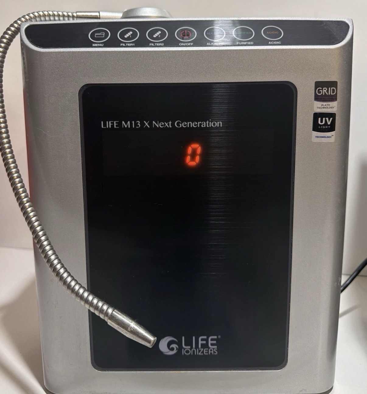 Life Ionizer M13 X Next Generation Water Ionizer Alkaline UV Water Filter Only.