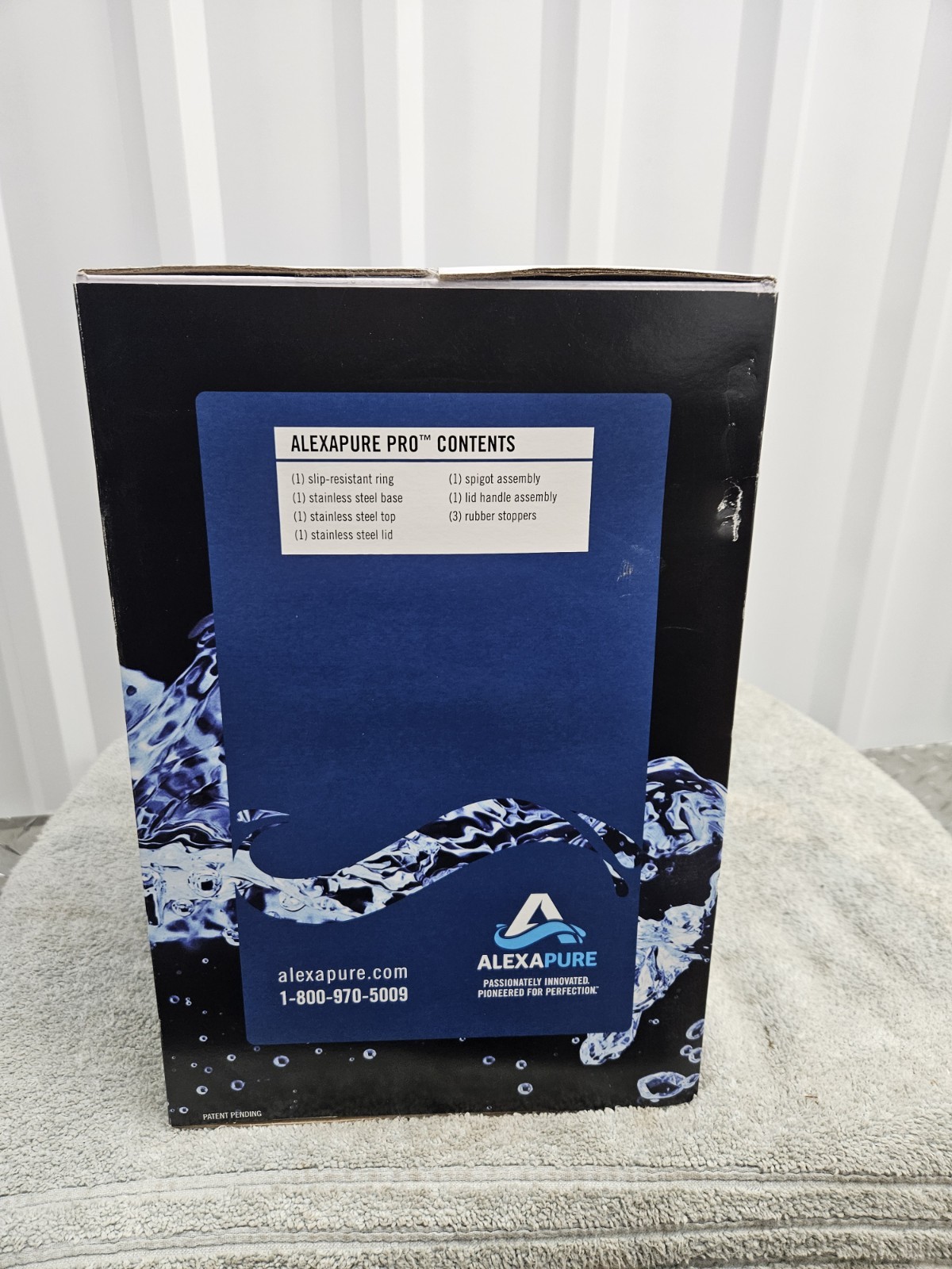 NEW Alexapure Pro Stainless Steel Water Filter Purification System – New in Box