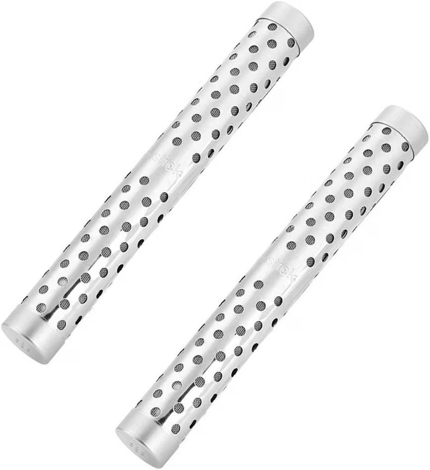 2 PCs Portable Alkaline Hydrogen Water Ionizer Stick pH Booster Stainless Steel