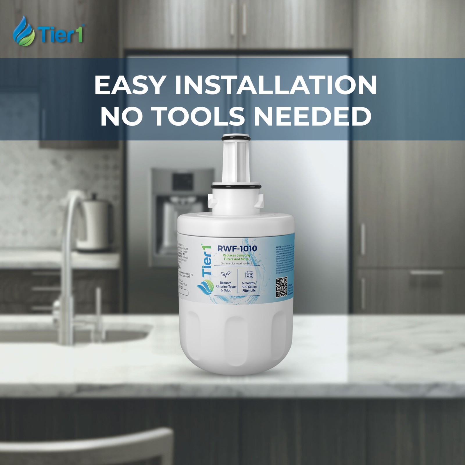 Fits Samsung DA29-00003G HAFCU1 DA29-00003F Comparable Tier1 Water Filter 2 PK
