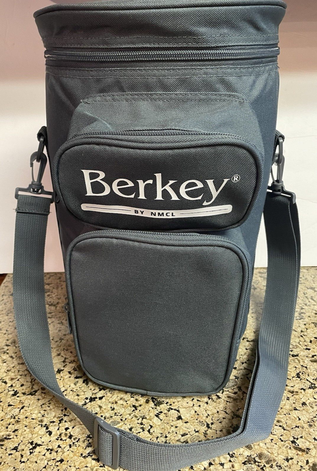 Berkey Padded Gray Carrying Tote & Case for Use with Travel Water System & More