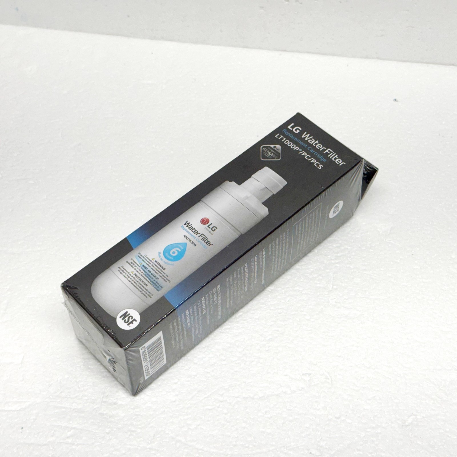 Genuine LG LT1000P Refrigerator Water Filter & LT120F Fresh Air Filter Combo OEM