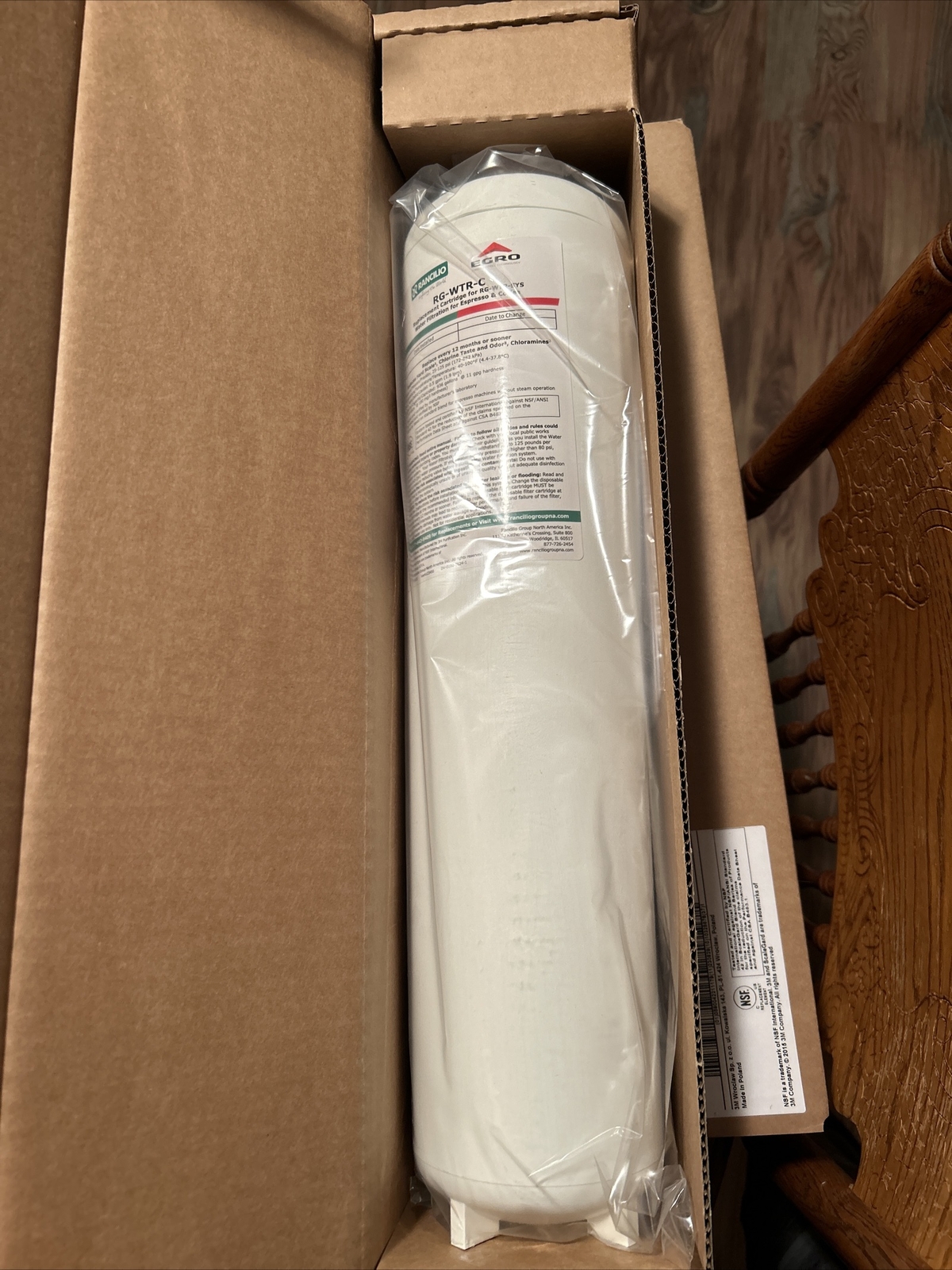 Rancilio Water Filter Cartridge 98-RG-WTR-C