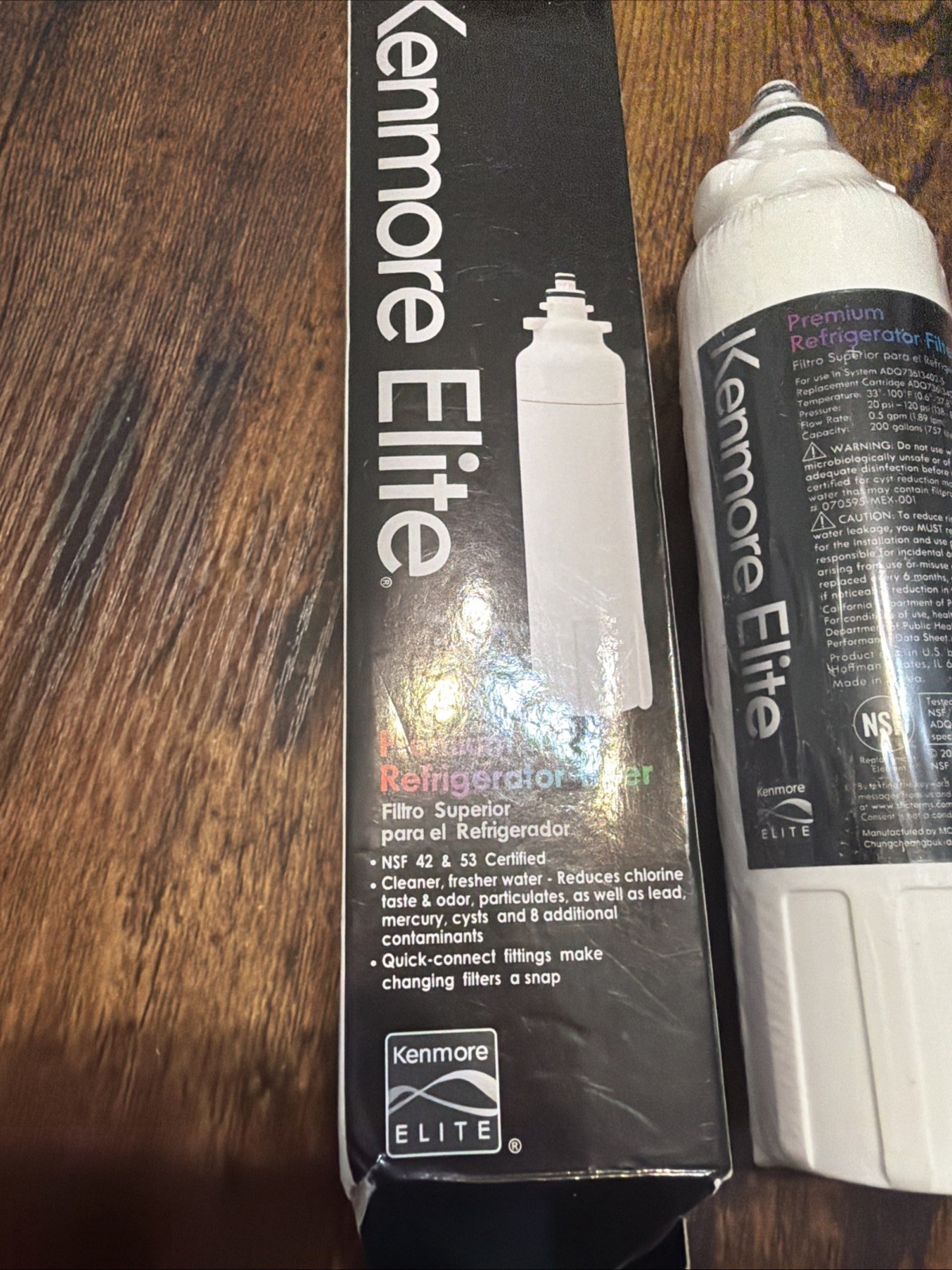 1 PACK Fit for Kenmore Elite 46-9490 Refrigerator Water Filter New Made in Korea