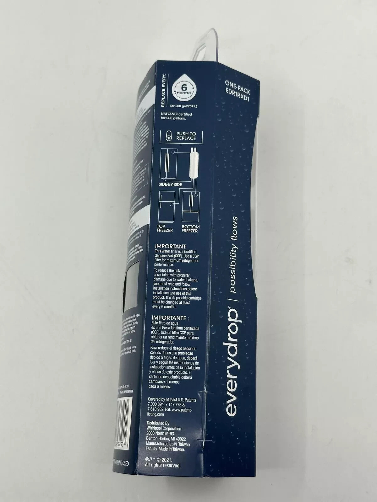 ***GENUINE*** ΕDR1RXD1 Refrigerator ICE Filter US – Seller ***GENUINE***