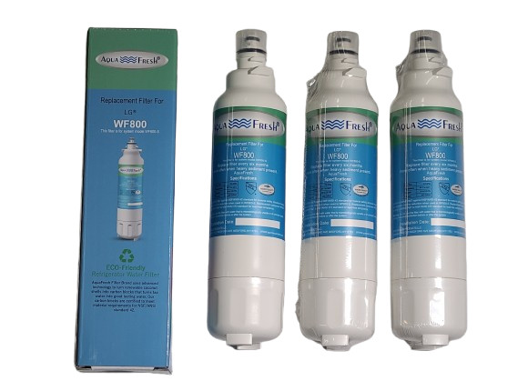 Aqua Fresh WF800 For LG LT800P Refrigerator Water Filter NEW! 3 PK