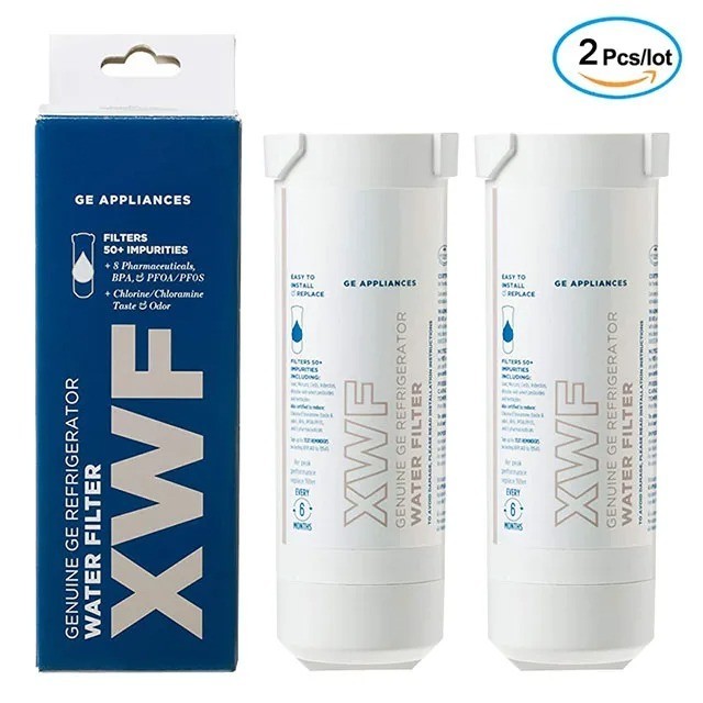 1-6 Pack GE XWFE Replacment Refrigerator Water Filter Without Chip, New in box