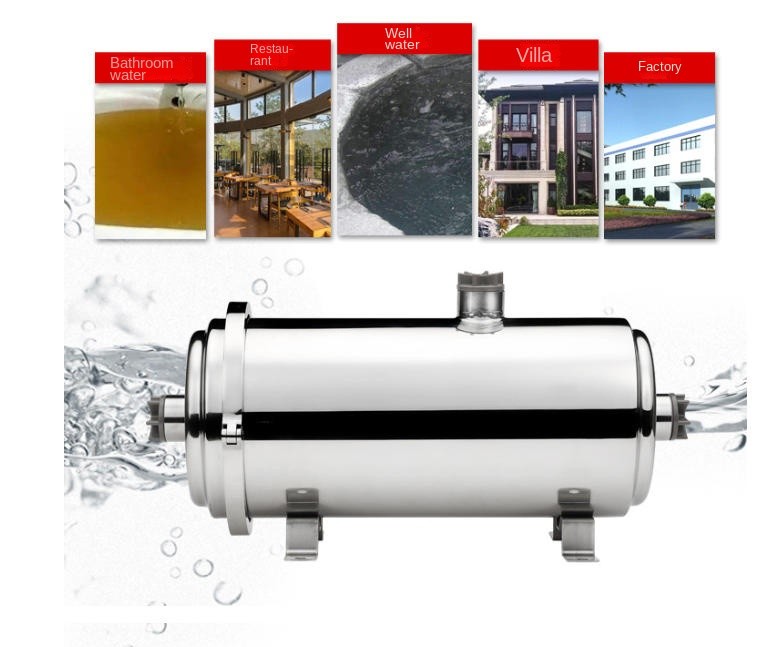 1000L Commercial Whole House Water Ultrafiltration Filter Well Spring Tap