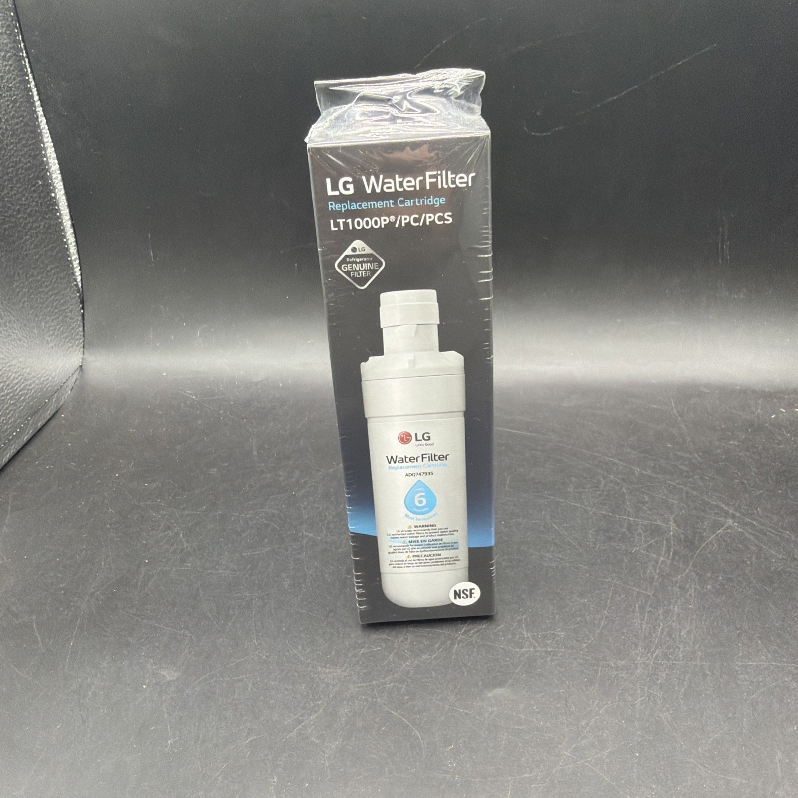 Genuine LG Water Filter Replacement Cartridge LT1000P/PC/PCS – New and Sealed!