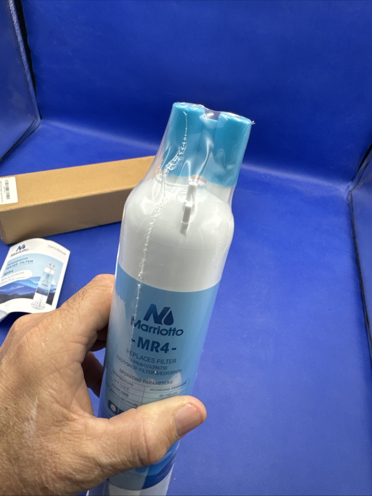 Marriotto MR4 Refrigerator Water Filter New Sealed