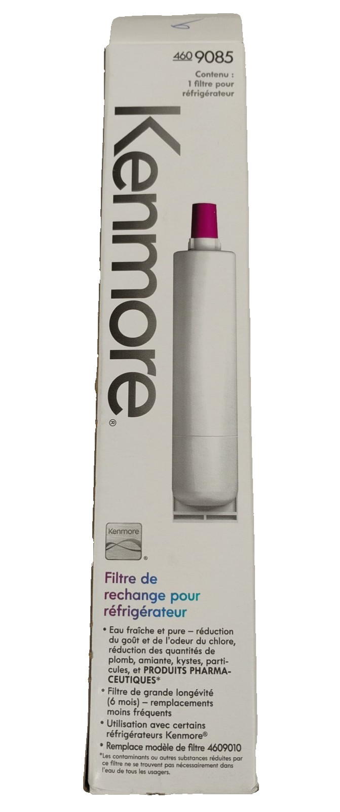 Kenmore 9085 Replacement Refrigerator Water Filter (469085)