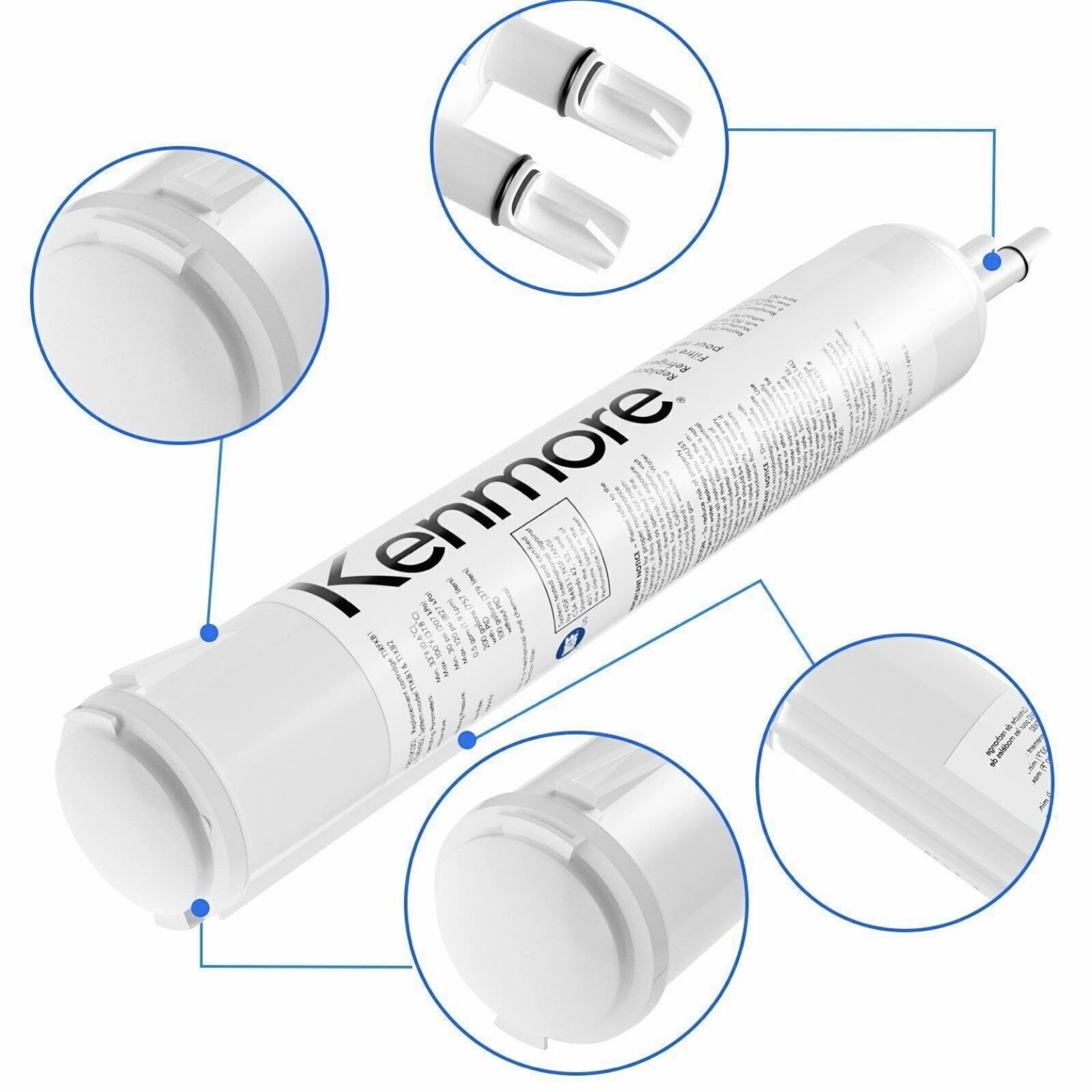 5 PACK – 460-9083 Replacement Refrigerator Water Filter Cartridges Fits: Kenmore