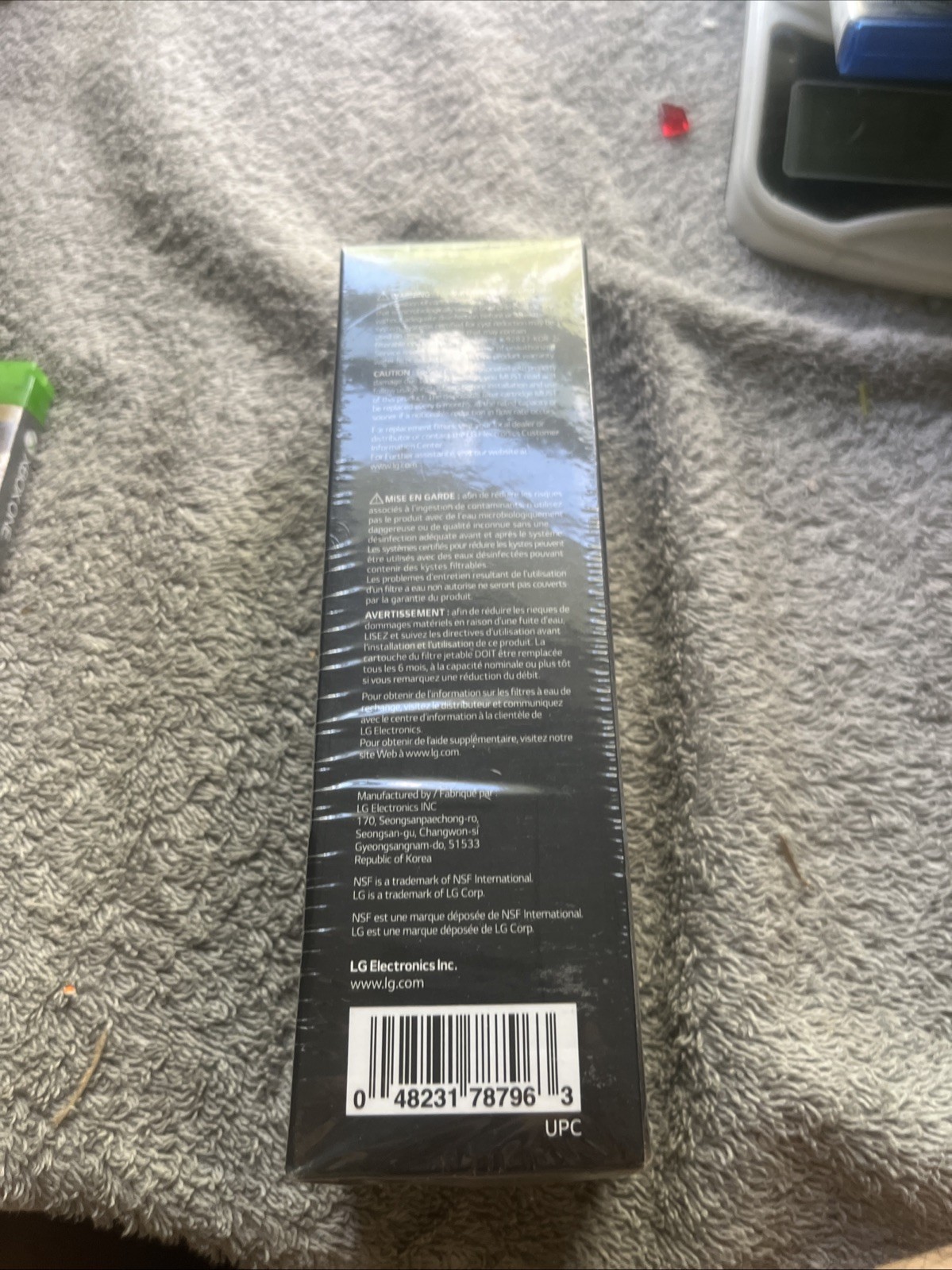 LG Water Filter Replacement Cartridge (LT1000P/PC/PCS) 200 Gallons New Sealed