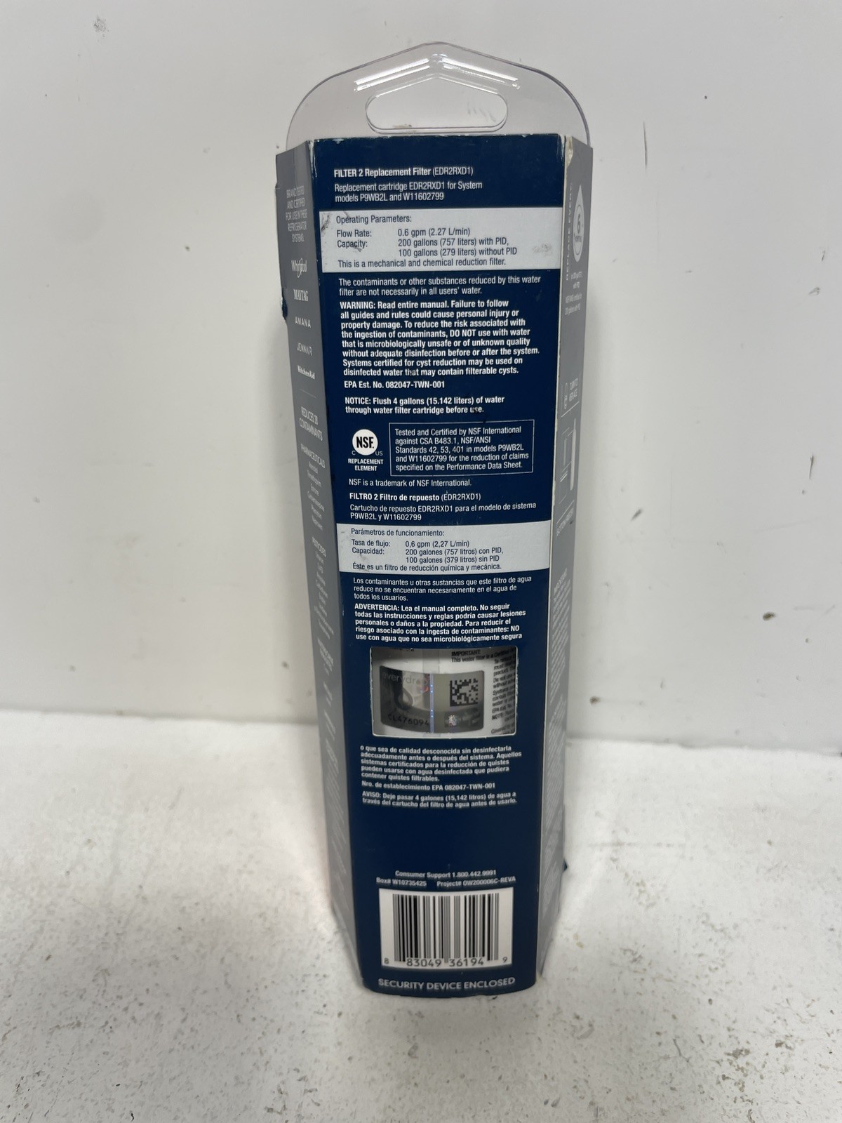 EveryDrop #2 Refrigerator Ice Water Filter