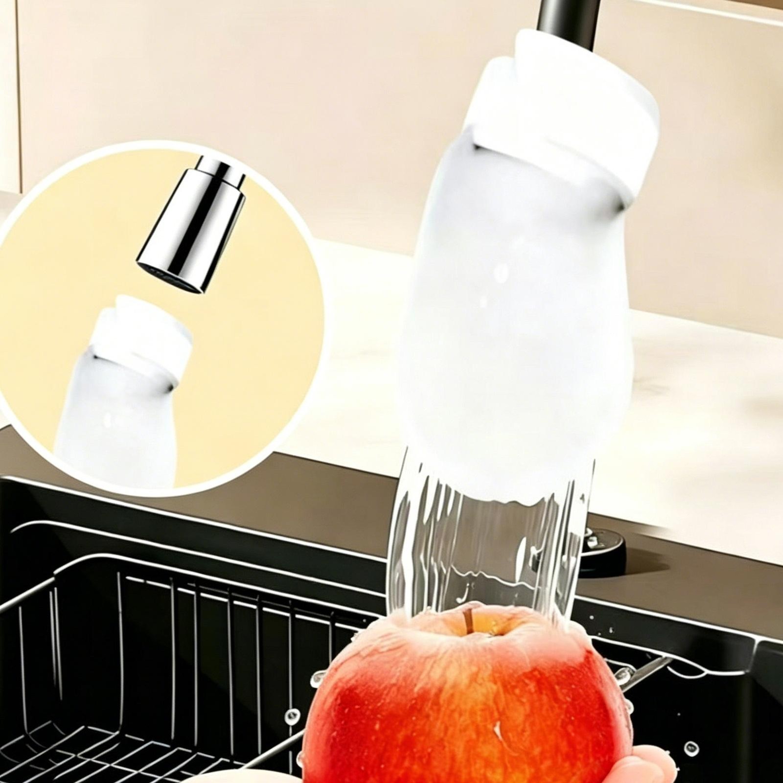 100PCS Cotton Filter Bag For Faucet, DIY Faucet Filter Cotton Bags Water Filters