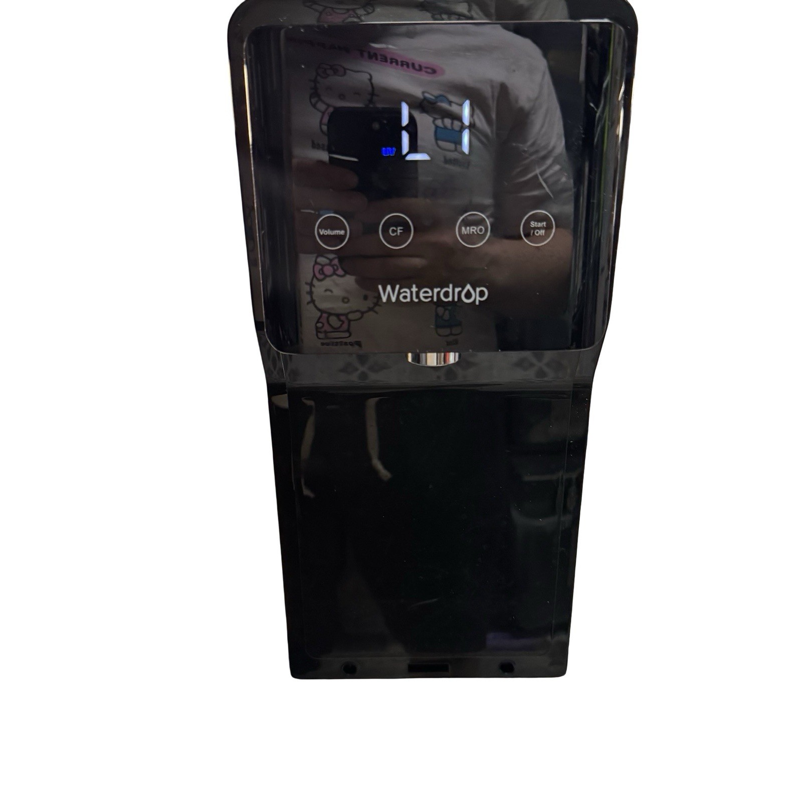 Waterdrop – N1 Countertop Reverse Osmosis Water Dispenser – Black and White