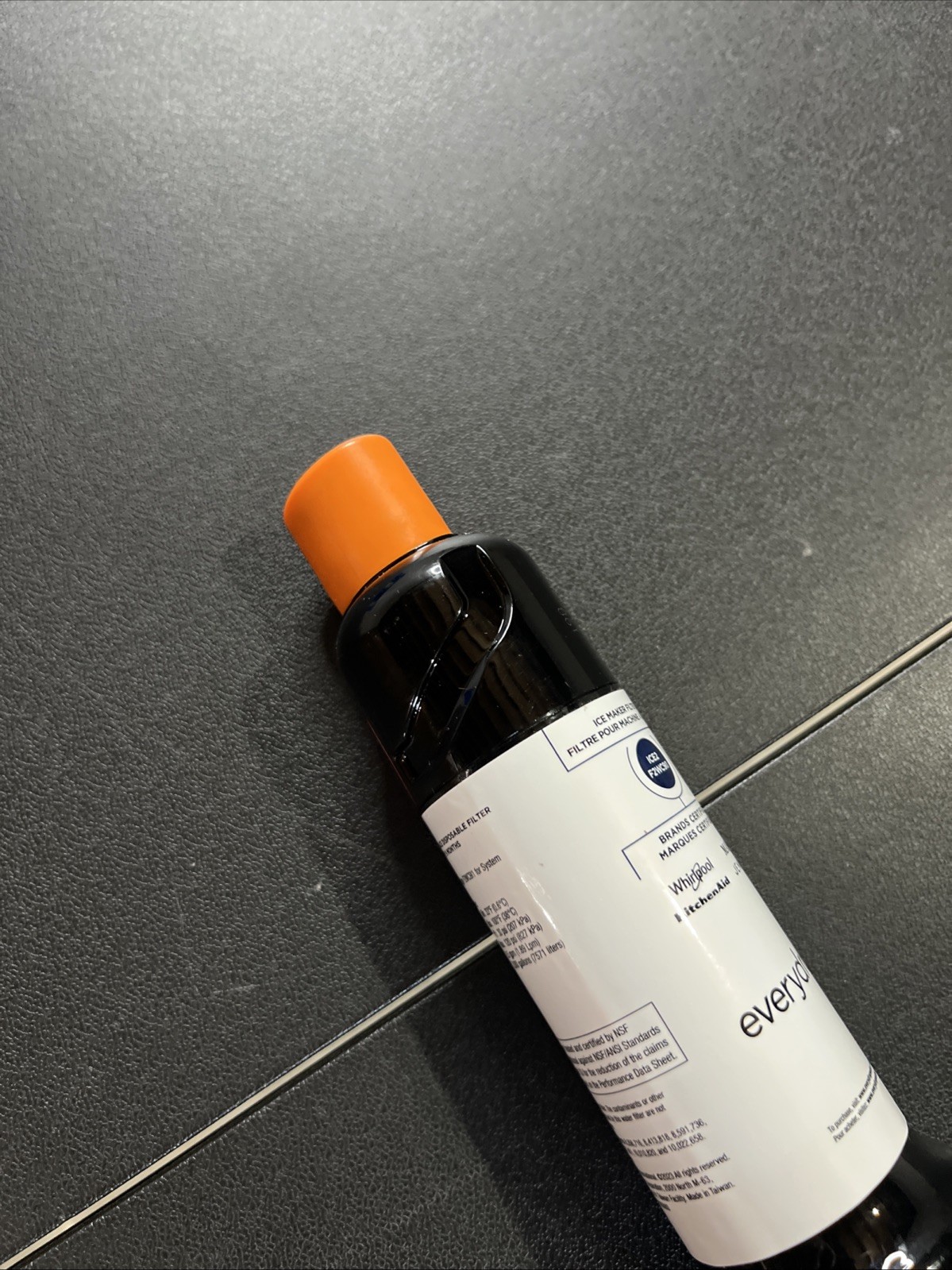 EveryDrop 2 Ice And Water Refrigerator Water Filter ΕDR2RXD1 White Orange