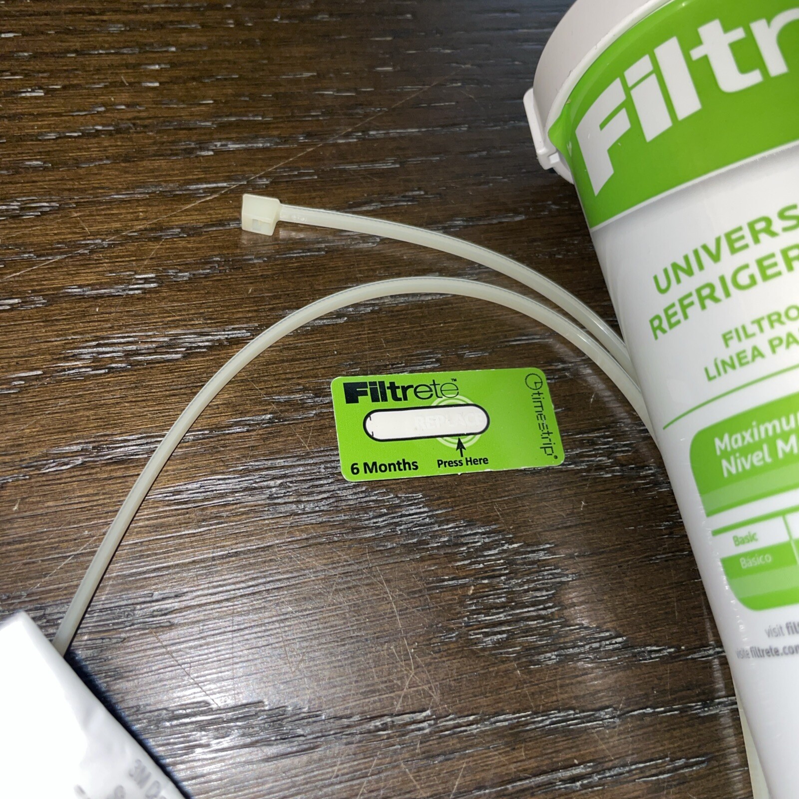 NEW 3M Filtrete Universal In Line Refrigerator Filter 6 Months 4IL-CLC-S01 HTF