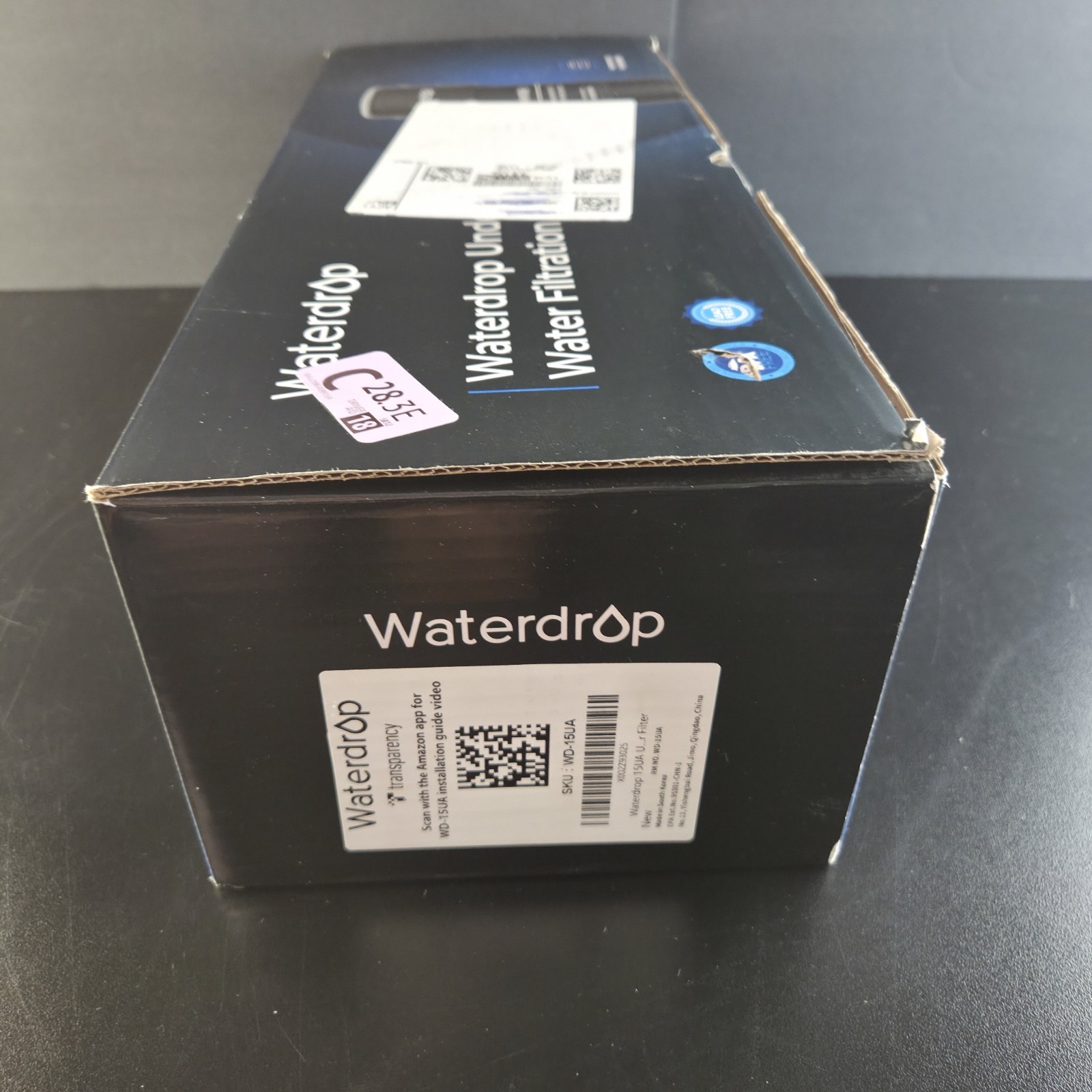 Waterdrop WD-15UA-UF Under Sink Water Filter System, Direct Connect to Faucet