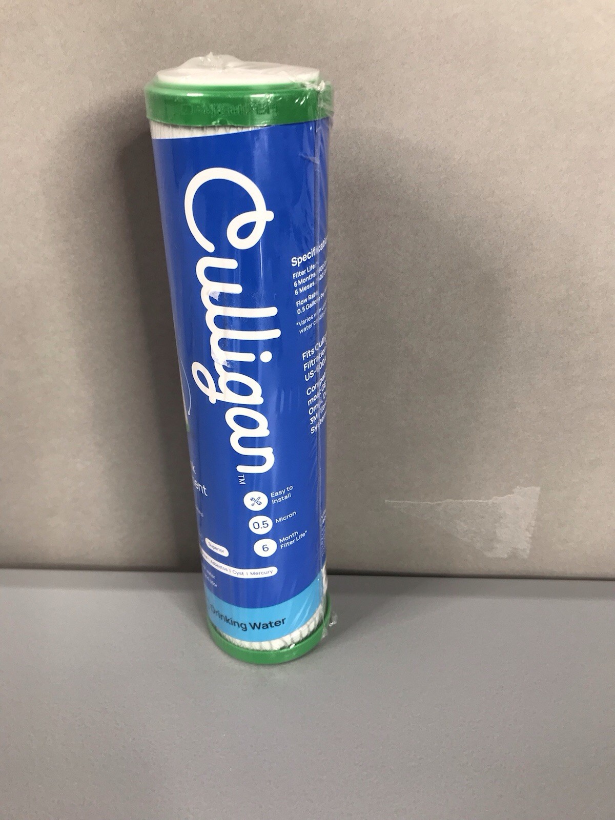 Culligan RC-EZ-1 Replacement Water Filter Cartridge 0.5 Micron US-600A New