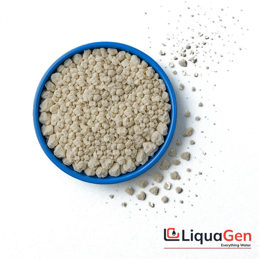 LiquaGen Calcite pH Neutralizer Media for Well Water Systems – Acid Neutralizing
