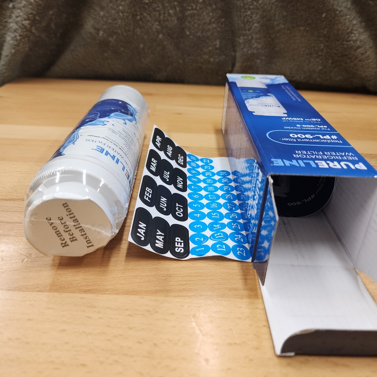 PureLine Refrigerator Water Filter PL-900 for System PL-900-S Replaces GE MSWF