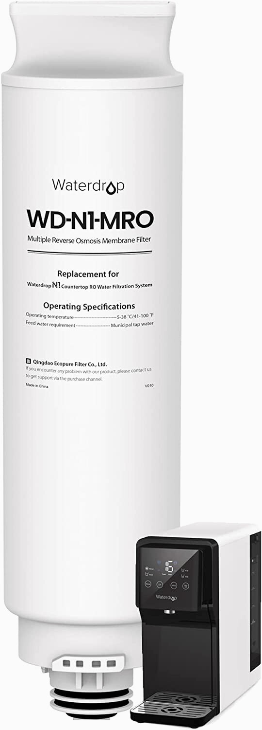Waterdrop WD-N1-MRO Filter, Replacement for WD-N1-W RO Water Filtration System