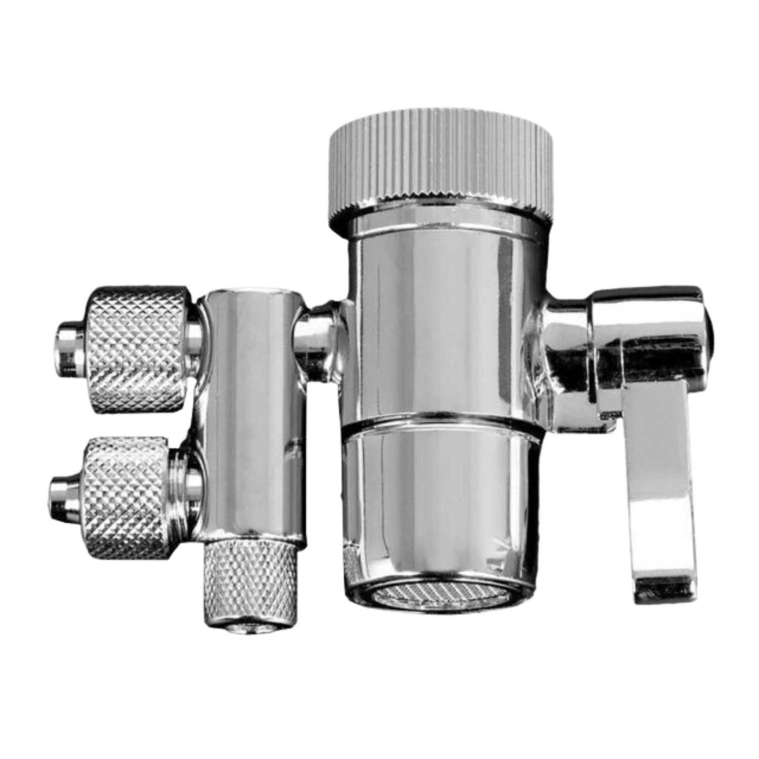 Diverter eSpring Amway Two Way Faucet Valve for 3/8″ in & 2.5/8″ tubing out easy