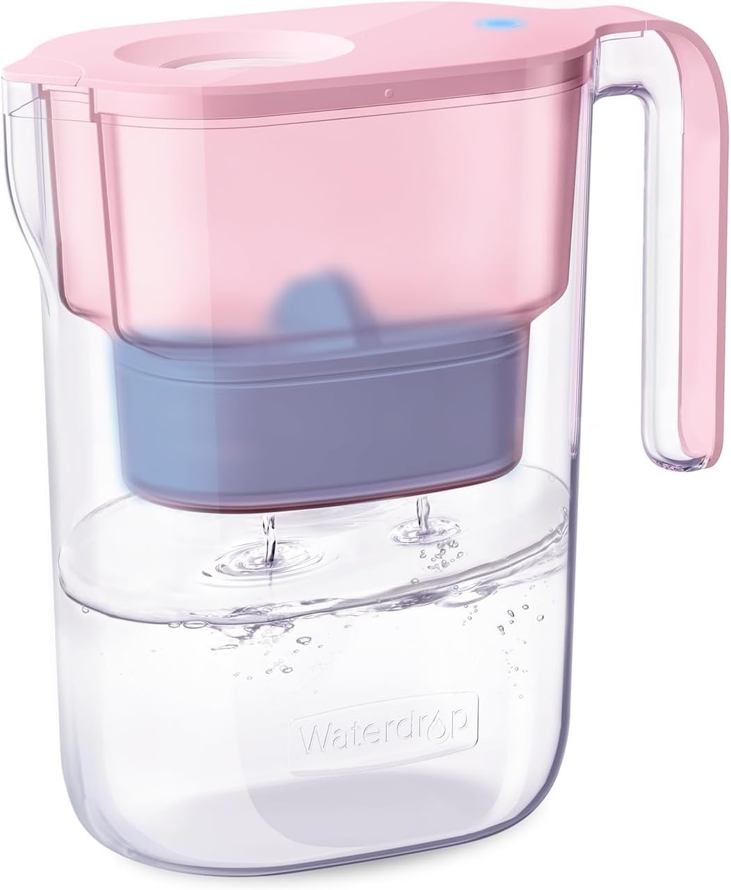 100-Gallon Alkaline Water Pitcher with Smart Indicator & 6-Stage Filter