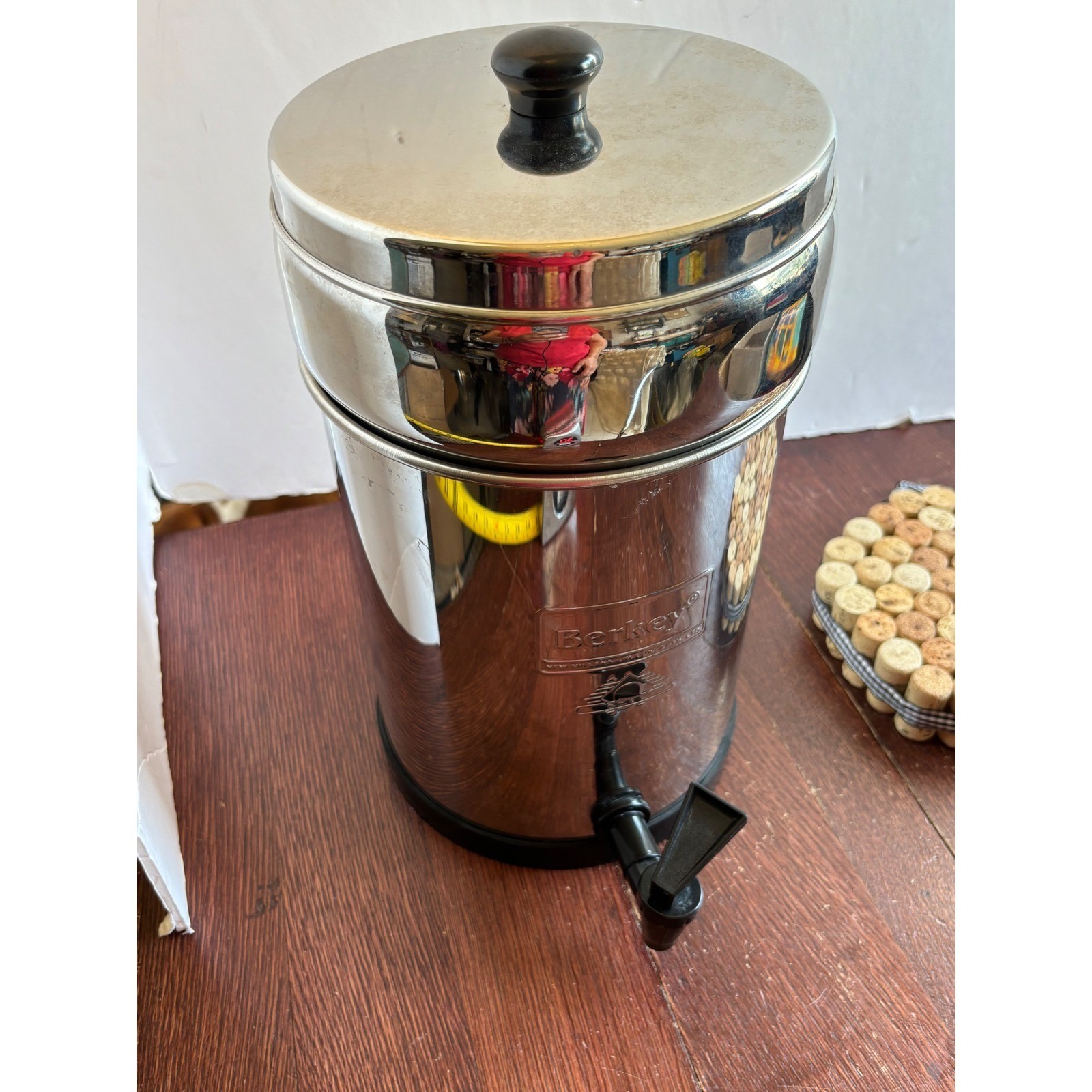 Berkey Stainless Steel Gravity-Fed Water Filtration System Housing No Filters